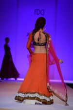 Gauhar Khan walks the ramp for Joy Mitra Show at Wills Lifestyle India Fashion Week 2013 Day 3 in Mumbai on 15th March 2013 (70).JPG